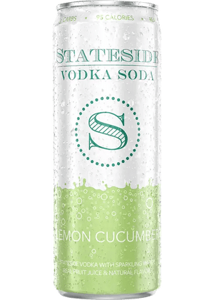 STATESIDE VODKA SODA LEMON CUCUMBER 4PK