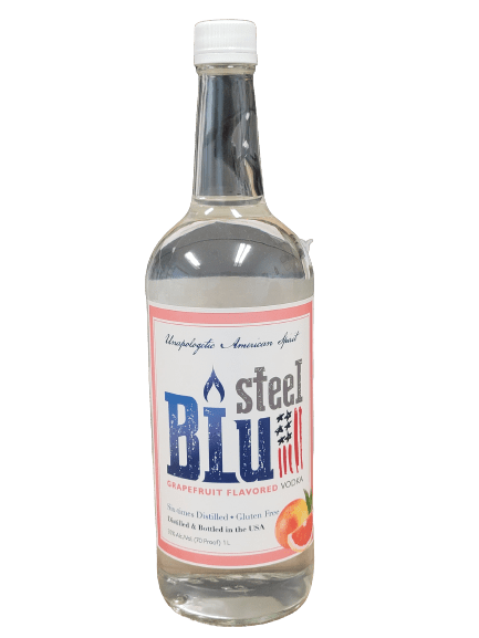 STEEL BLU GRAPEFRUIT VODKA 1L