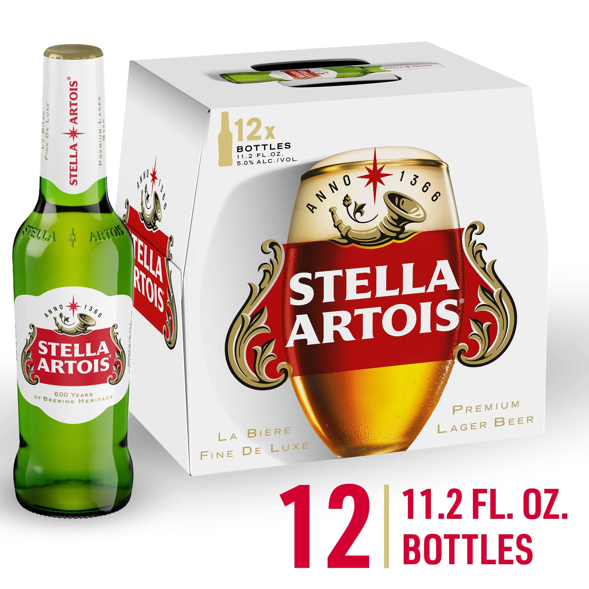 STELLA ARTOIS 12PK 11.2OZ BTL – Banks Wines & Spirits