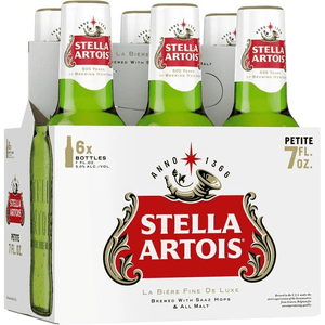 STELLA ARTOIS 6PK 7OZ BTL