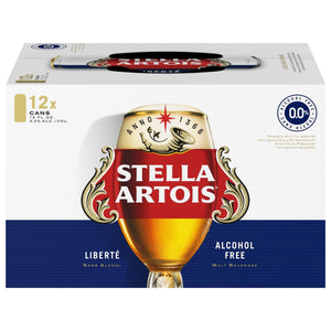 STELLA ARTOIS LIBERTE NON ALCOHOLIC 12PK CAN