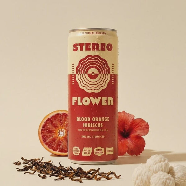 STEREO FLOWER BLOOD ORANGE 5MG 4PK