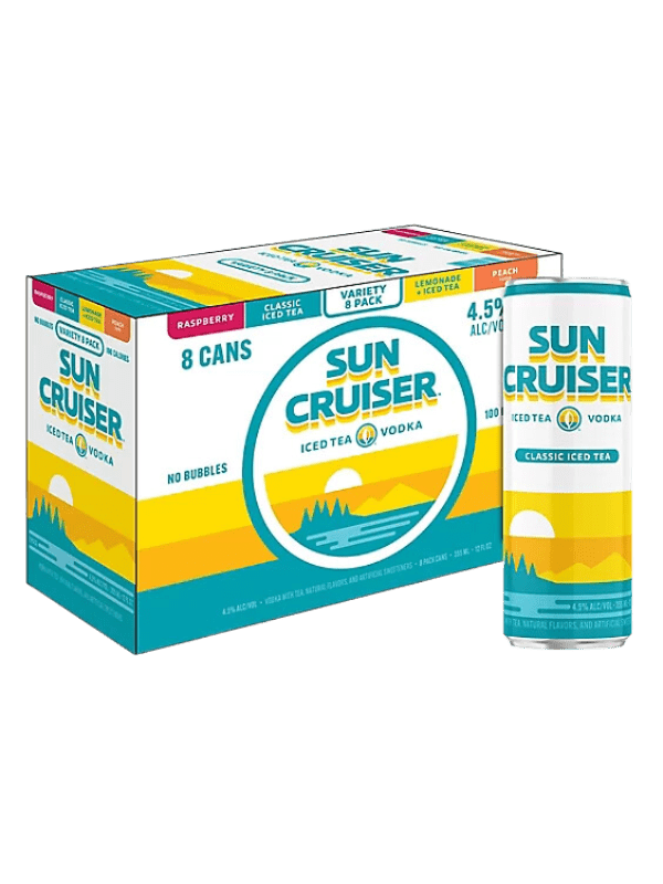 SUN CRUISER ICED TEA VARIETY 8PK