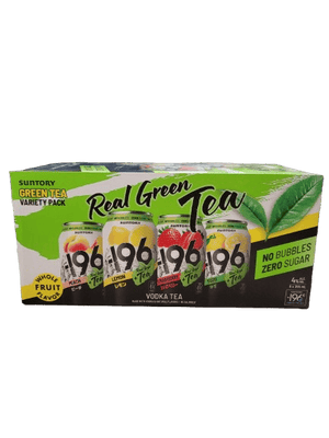 SUNTORY -196 GREEN TEA VARIETY 8PK