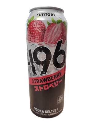 SUNTORY -196 STRAWBERRY SELTZER 24OZ