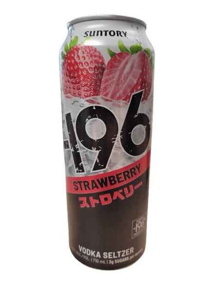 SUNTORY -196 STRAWBERRY SELTZER 24OZ