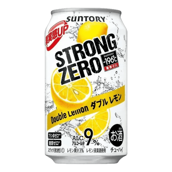 SUNTORY -196 ZERO LEMON VODKA SELTZER 4PK
