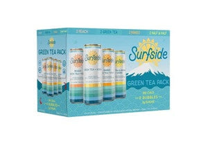 SURFSIDE GREEN TEA VARIETY 8PK CANS