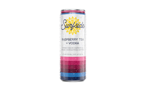 SURFSIDE RASPBERRY TEA & VODKA 4PK