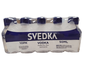 SVEDKA VODKA 50ML 10PK