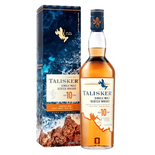 TALISKER SCOTCH SINGLE MALT 10YR 750ML