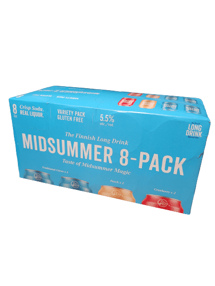 THE FINNISH LONG DRINK MIDSUMMER VARIETY 8PK