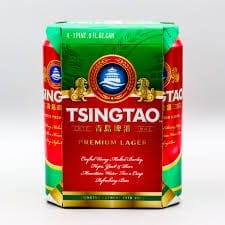 TSINGTAO LAGER 4PK 16OZ CAN