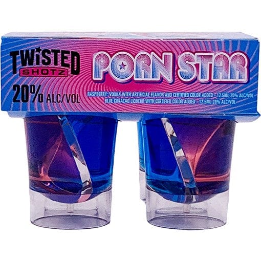 TWISTED SHOTZ PORN STAR 4PK