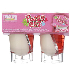 TWISTED SHOTZ PUSSY CAT 4PK