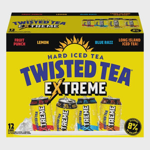 TWISTED TEA EXTREME VARIETY 12PK CAN