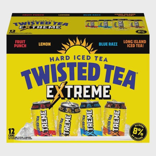 TWISTED TEA EXTREME VARIETY 12PK CAN