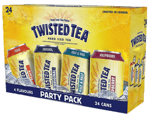 TWISTED TEA PARTY VARIETY  24PK