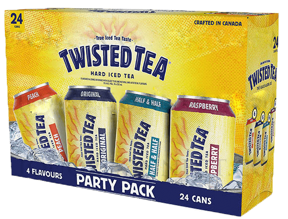 TWISTED TEA PARTY VARIETY  24PK