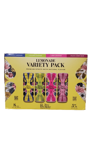 TWO CHICKS LEMONADE VARIETY 8PK – Banks Wines & Spirits