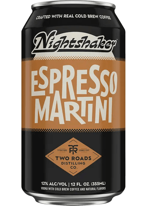 TWO ROADS NIGHTSHAKER ESPRESSO MARTINI 4PK
