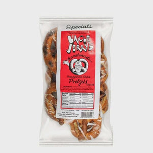 UNCLE JERRY'S HANDMADE PENNSYLVANIA DUTCH PRETZELS
