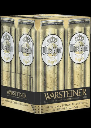 WARSTEINER 4PK 16OZ CANS