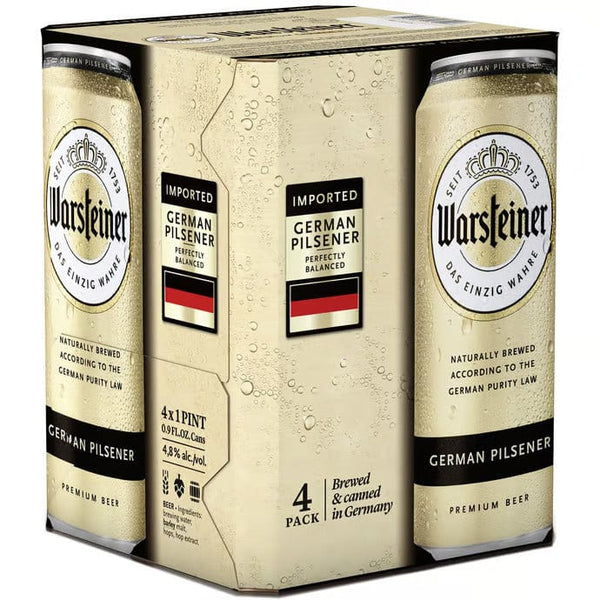 WARSTEINER 4PK 16OZ CANS