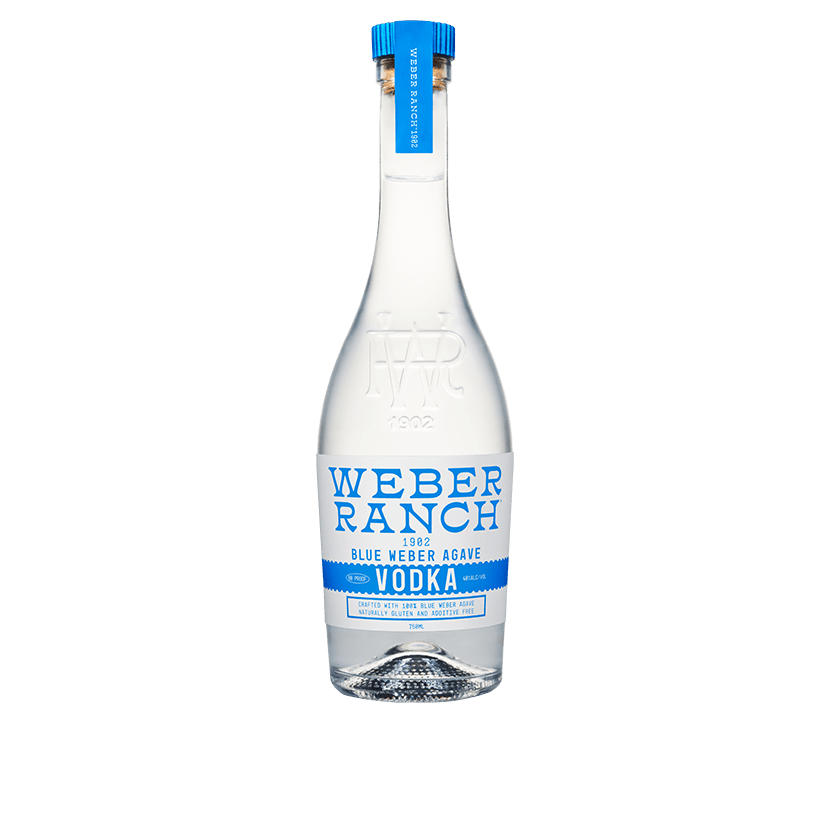 WEBER RANCH BLUE WEBER AGAVE VODKA 750ML C/O – Banks Wines & Spirits