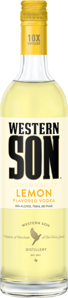 WESTERN SON LEMON VODKA 750ML