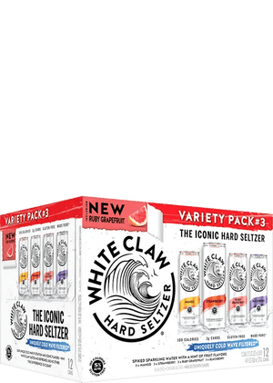 WHITE CLAW VARIETY #3 12PK