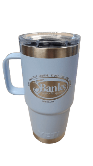 YETI BANKS TRAVEL MUG W/ HANDLE 20Z