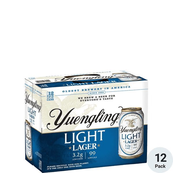 YUENGLING LIGHT 12PK CAN