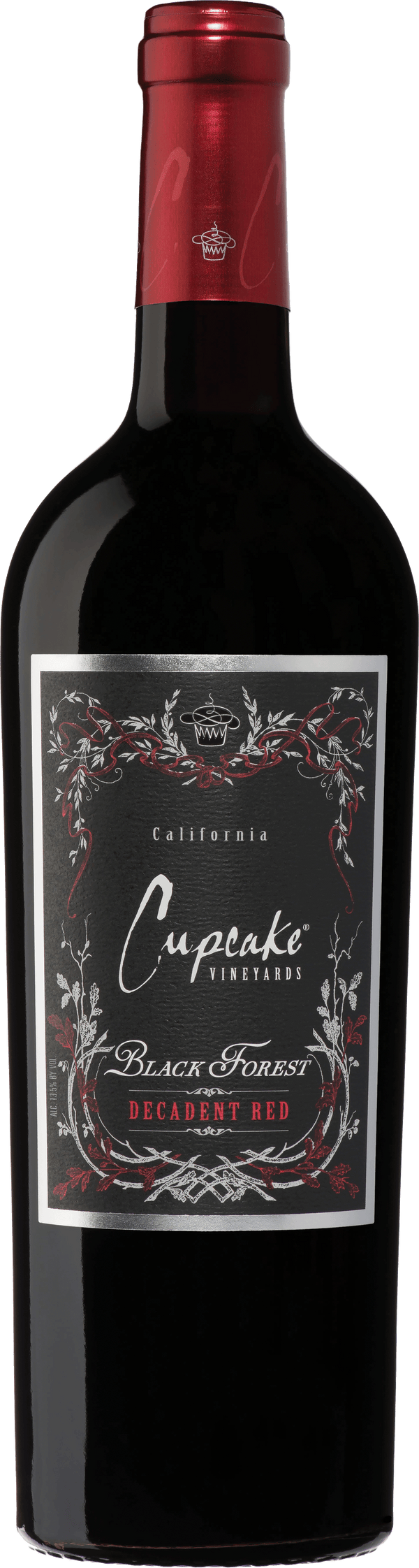 CUPCAKE BLACK FOREST DECADENT RED 750ML