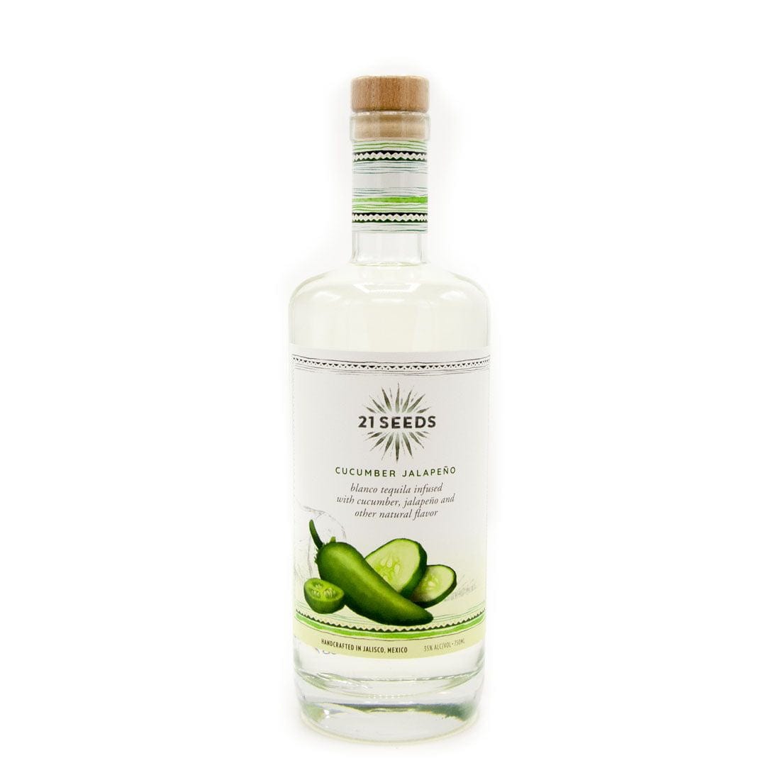 21 SEEDS TEQUILA CUCUMBER JALAPENO 750ML – Banks Wines & Spirits