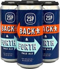 2SP BACK & FORTH PALE ALE CAN 6PK