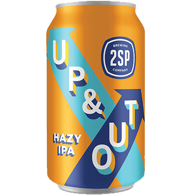 2SP UP  AND OUT IPA CANS 6PK 12oz