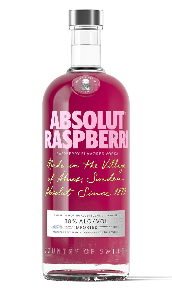 ABSOLUT RASPBERRI VODKA 750ML