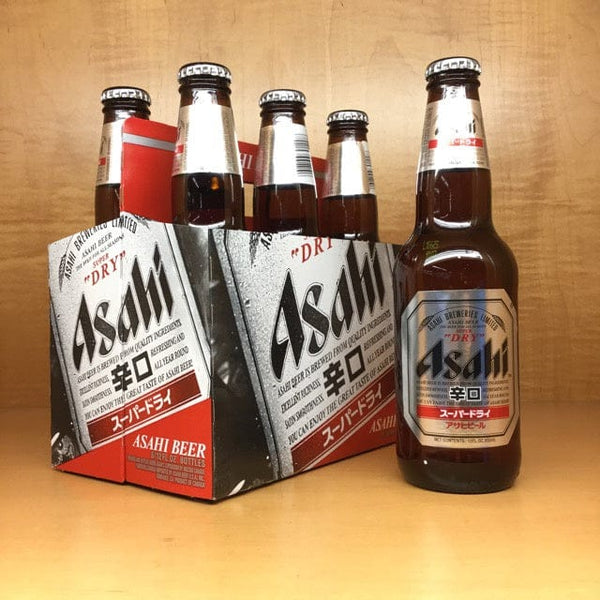 Asahi Dry Beer 6pk Bottle