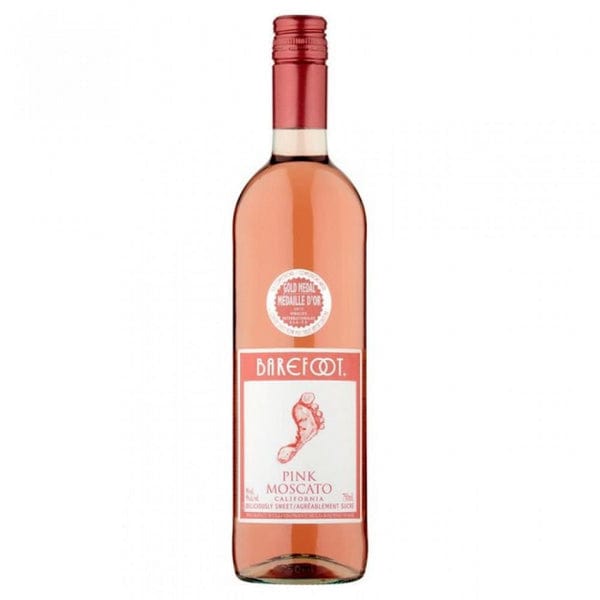 BAREFOOT MOSCATO PINK 750ML