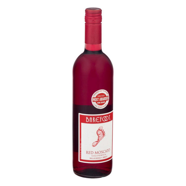 BAREFOOT MOSCATO RED 750ML