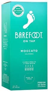 BAREFOOT ON TAP MOSCATO 3L BOX