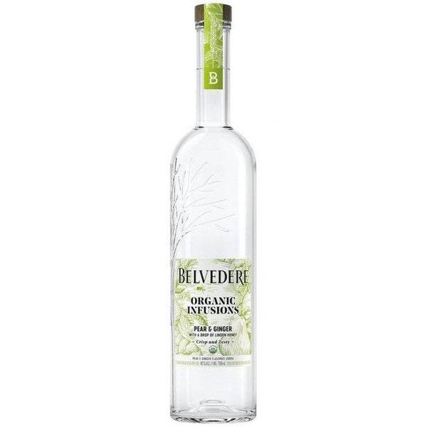 BELVEDERE ORGANIC INFUSIONS PEAR GINGER 750ML