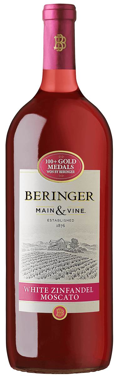 beringer main & vine white zinfandel