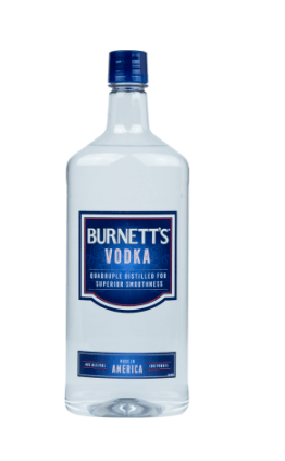 BURNETTS VODKA 750ML PET