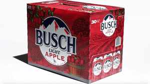 BUSCH LIGHT APPLE 30pk 12oz CAN