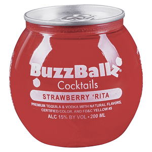 BUZZBALLZ STRAWBERRY 187ML