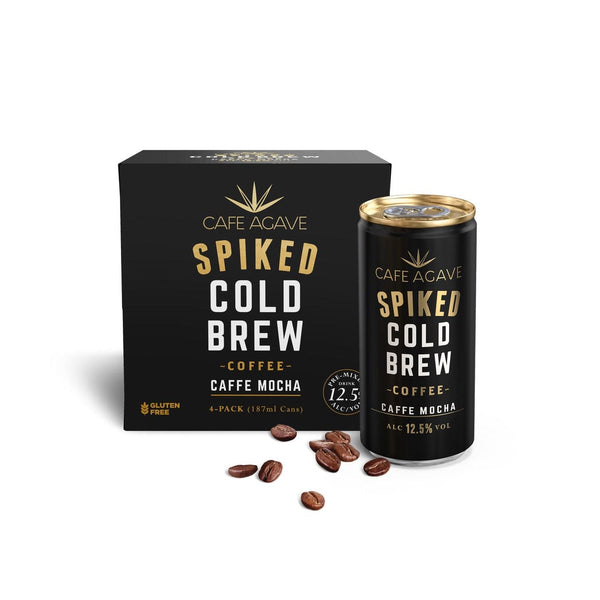CAFE AGAVE SPIKED COLD BREW CAFFE MOCHA 4PK