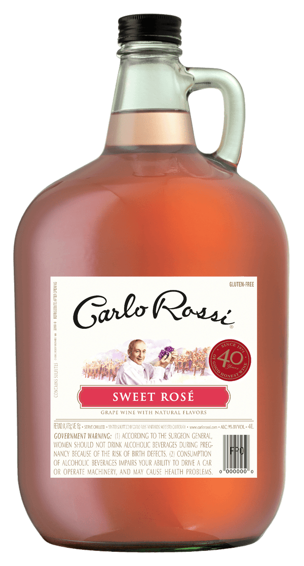 CARLO ROSSI SWEET ROSE 4L