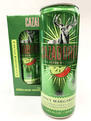 CAZADORES READY TO DRINK SPICY MARGARITA 4PK